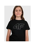 Dievčenské tričko s potlačou 4F 4FJWSS25TTSHF2176-20S