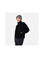 Dámska mikina ROSSIGNOL W ALLTRACK SNAP SHERPA JKT, čierna