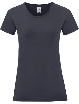 Fruit of the Loom Lady-Fit Iconic 150 T Dámske tričko 16.1432 tmavomodrá Fruit of the Loom Lady-Fit Iconic 150 T Dámske tričko 16.1432 tmavomodrá