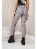 Voskované nohavice s opaskom Fango Voskované nohavice s opaskom Fango