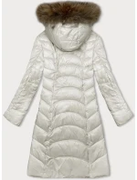 Dámska prechodná bunda (LU-2201) ecru - Glakate Dámska prechodná bunda (LU-2201) ecru - Glakate