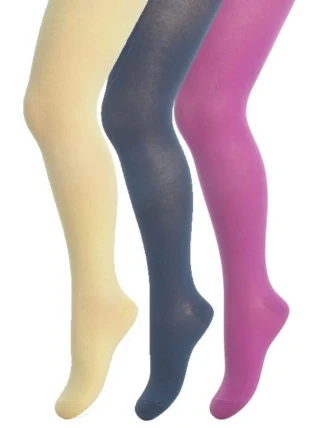 MÄKKÁ BAVLNA - HLADKÉ PANČUCHY JAR/LETO 6-11 ROKOV