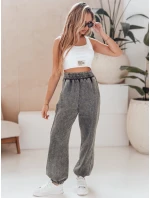 Dámske nohavice DREY sivé FashionStreet UY2021