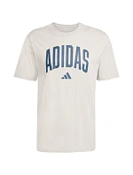 Pánske tričko adidas Collegiate Lineage beige JM6415 pánske