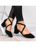 Sergio Leone W SK365A čierne sandále s remienkami Sergio Leone W SK365A čierne sandále s remienkami