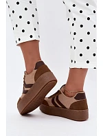 Dámske tenisky na platforme s remienkami Camel Kaya Dámske tenisky na platforme s remienkami Camel Kaya