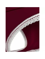 Dámske bikini nohavičky UW0UW04813 VLP bordová - Tommy Hilfiger