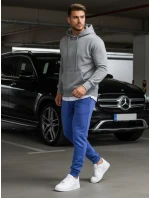 Modré pánske tepláky FashionStreet UX2710