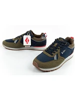 Lee Cooper športové topánky pánske tenisky módne pohodlné odolné námornícka modrá khaki