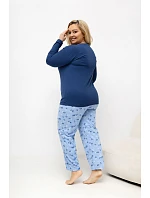 Pohodlné pyžamo pre plnoštíhly model 226132 Forever Pink