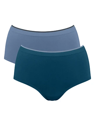 Dámske nohavičky GO Sense Highwaist C2P – Blue – modré M007 – SLOGGI Dámske nohavičky GO Sense Highwaist C2P – Blue – modré M007 – SLOGGI