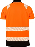 Result R 501X Bezpečnostná polokošeľa 30.501X fluorescenčná oranžová/čierna