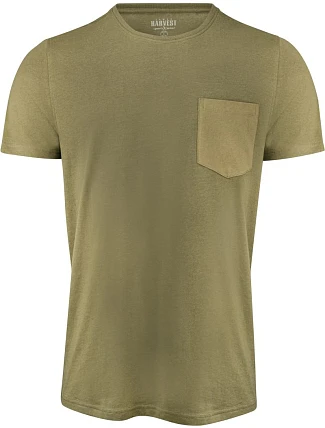 James Harvest Walcott T-Shirt Men Pánske tričko „Two-Tone“ 62.4020 machovo zelené James Harvest Walcott T-Shirt Men Pánske tričko „Two-Tone“ 62.4020 machovo zelené
