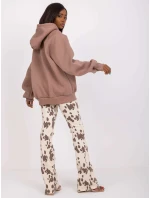 Mikina EM BL 651/D.29X hnedá