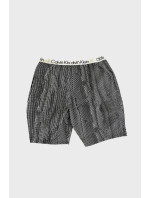 Pánske pyžamové šortky 000NM2179E C6S čiernobiele - Calvin Klein