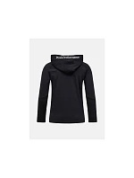 Detská mikina PEAK PERFORMANCE Jr Rider Essentials Zip Hood, čierna Detská mikina PEAK PERFORMANCE Jr Rider Essentials Zip Hood, čierna