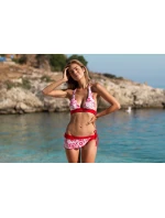 Plavky Pola (3) Červené + mini pareo ZADARMO! - Ewlon Plavky Pola (3) Červené + mini pareo ZADARMO! - Ewlon