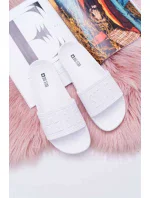 Dámské pantofle Big Star - bílé