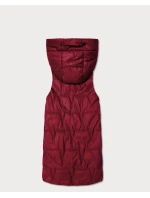 Tenké bez rukávov s kontrastným lemovaním Goodlookin Dark Red (B8583-27) Tenké bez rukávov s kontrastným lemovaním Goodlookin Dark Red (B8583-27)