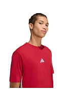 Pánske tričko adidas Essentials 3-Stripes red KD4865 Pánske tričko adidas Essentials 3-Stripes red KD4865