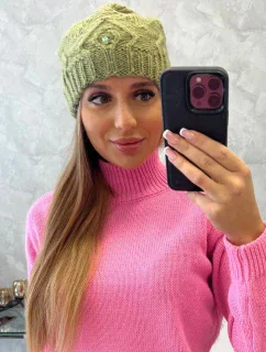 Dámska čiapka Ramona K383 khaki