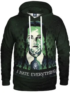 Unisex mikina s kapucňou Wednesday HK AFD403 Green - Aloha From Deer