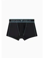 Pánske boxerky 112043 3F532 00020 čierne - Emporio Armani