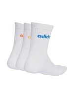 Adidas Linear Crew Cushioned Socks 3 páry biele KD1717