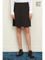 NEOBLU Chloe Trapezová sukňa 24.3795 deep black