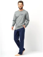 Pánske pyžamo Key MNS 612 B25 long/r M-2XL