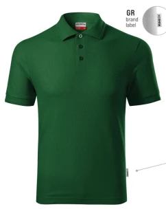 Pánske polo tričko Reserve (fľaškovo zelená (značka))