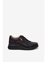 Kožené tenisky Tenisky na platforme Vinceza 79644 Black Kožené tenisky Tenisky na platforme Vinceza 79644 Black