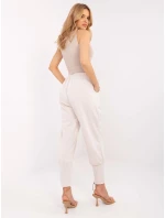 Nohavice MI SP 61700.80P svetlo béžové