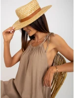 Dámske šaty 203D.38P béžové - FPrice