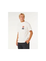 Pánske tričko RIP CURL Search Dawn Tee, biele Pánske tričko RIP CURL Search Dawn Tee, biele
