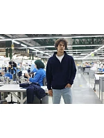 Fruit of the Loom Iconic Premium Zip Neck Sweat Ťažká mikina s 1/4 zipsom 16.2288 biela Fruit of the Loom Iconic Premium Zip Neck Sweat Ťažká mikina s 1/4 zipsom 16.2288 biela