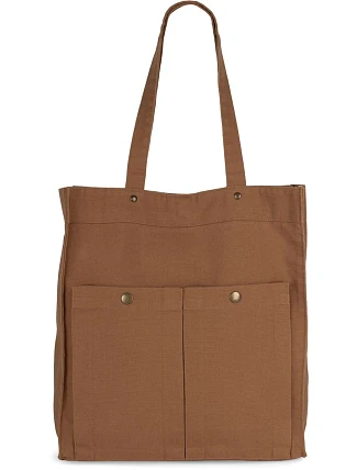 Kimood KI 3215 Bavlnená taška 19.3215 washed cinnamon Kimood KI 3215 Bavlnená taška 19.3215 washed cinnamon