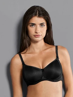 Mäkká podprsenka Lace Rose s penovou výplňou 5618 čierna - RosaFaia
