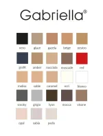 Dámske pančuchy Gabriella Caroline 475 5/6 Dámske pančuchy Gabriella Caroline 475 5/6