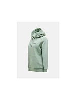 Dámska mikina PEAK PERFORMANCE W Original Small Logo Hood, zelená farba Dámska mikina PEAK PERFORMANCE W Original Small Logo Hood, zelená farba