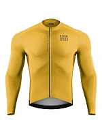 Cyklistický dres Rockbros 15120015023 ROAD TO SKY pre mužov, s dlhým rukávom, veľkosť S – žltý, pánsky Cyklistický dres Rockbros 15120015023 ROAD TO SKY pre mužov, s dlhým rukávom, veľkosť S – žltý, pánsky
