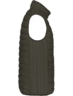 Kariban K 6113 Pánska ľahká vesta 20.6113 tmavá khaki