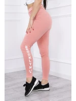 Brooklyn marhuľovej legíny nohavice Brooklyn marhuľovej legíny nohavice