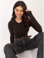 Blúzka WT BZ A1173.51 tmavohnedá