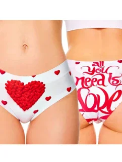 Dámske nohavičky Meméme LOVE ROMANTIC Hi-briefs