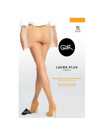 Pančuchy Gatta Laura Plus Veľkosť 15 den 5-XL