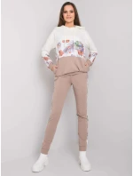 Súprava RV KMPL 7356.82 béžová a biela