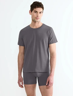 SLG BASE - Pánske tričko s výstrihom do O z organickej bavlny (regular fit) Sloggi
