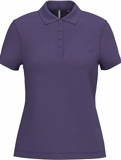 Kariban K 255 Dámske polo tričko z piké 20.K255 fialové