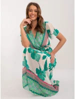 Šaty DHJ SK 11331 5.19 zelených Šaty DHJ SK 11331 5.19 zelených